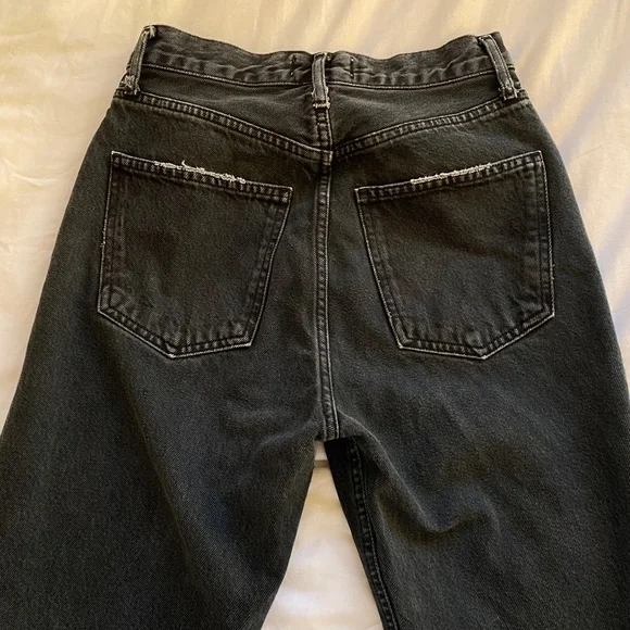 AGOLDE 90's Pinch Waist in Black Tea - Picture 6 of 8